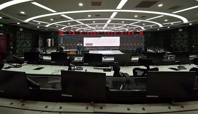 內(nèi)蒙古阿拉善軍事指揮室采用哲創(chuàng)98寸大屏